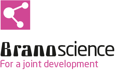 Logo BRANOscience Laboratory, analytics and application technology
