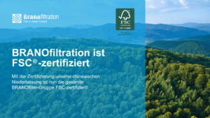 BANOfiltration Ningbo, China is now FSC-certified